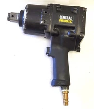 CENTRAL PNEUMATIC 62396   1" PISTOL GRIP AIR IMPACT WRENCH (MISSING SIDE HANDLE)
