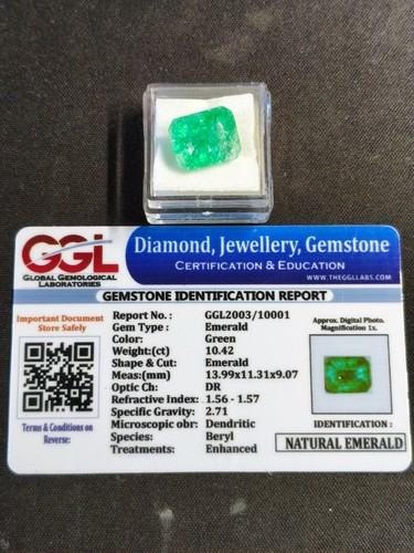 Esmeralda Natural Certificada - Imagen 5 de 7