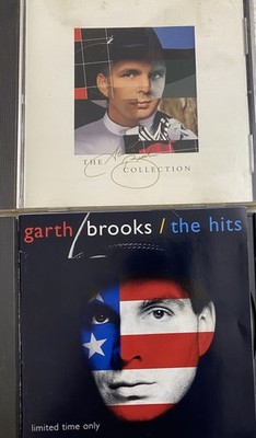 Garth Brooks 2 CD Lot The Collection, The HITS  Capitol  Records  -  LIKE NEW