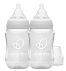 EvenFlo Balance Wide Bottles 2x9oz Anti-colic 0m+ Flow 1 