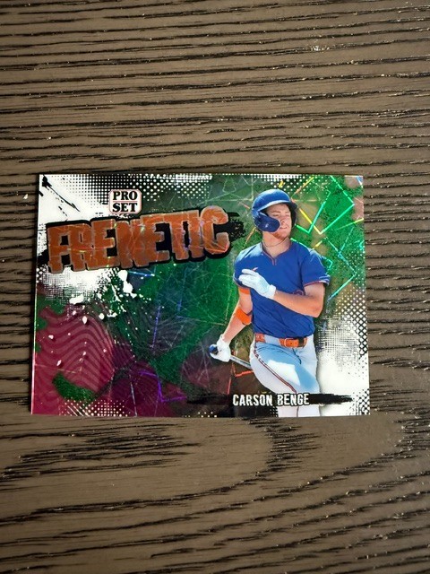 Carson Benge 2026 Pro Set Frenetic Laser 3/3 METS