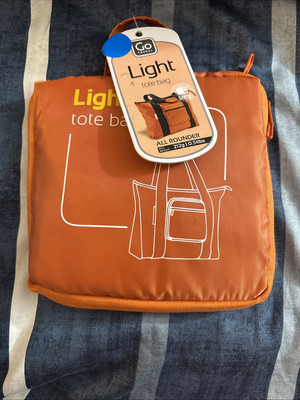 Light Go Travel All Rounder Tote Bag Handbag  15 x 17 in Cabin Approved NWT