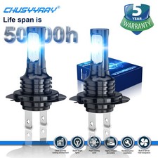 H7 8000k Ice Blue Led Hilow Beam Headlight Bulbs For Bmw E90 F30 328i 330i 335i