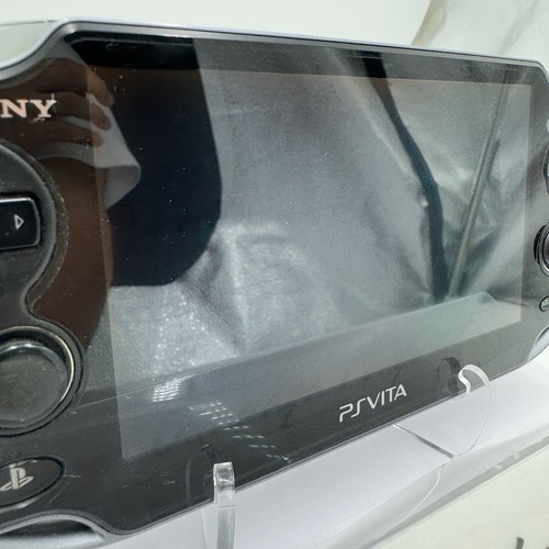PS Vita PCH-1100 Crystal Black PSV Console Sony PlayStation Tested Work LANK A - Picture 13 of 23