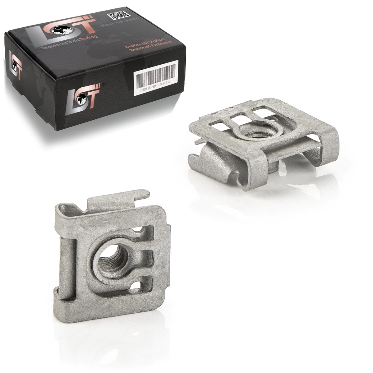 2x Interior Trim Underbody Snap Nut Sheet Nut Clamp Nut M5