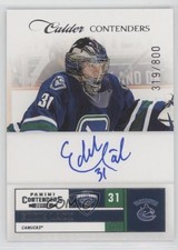 2011-12 Panini Playoff Contenders Calder 319/800 Eddie Lack #254 Auto 2du