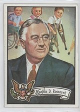 1972 Topps US Presidents Franklin D Roosevelt #31 2v5