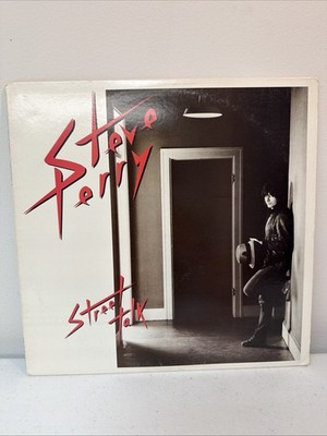 Steve Perry   Street Talk 1984 LP Columbia VG+ w/ Lyric Inner Sleeve Journey