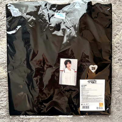 BTS JIN RUN SEOKJIN EP.TOUR Official MD T-SHIRT Black JIN