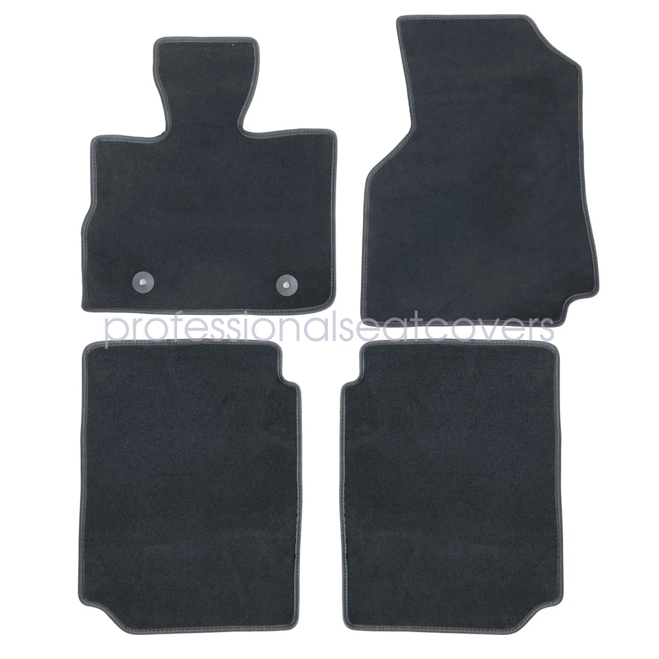 Alfombrillas delanteras y traseras de terciopelo para Chevy Equinox GMC Terrain 2010-2017 4x Foto 4 de 4