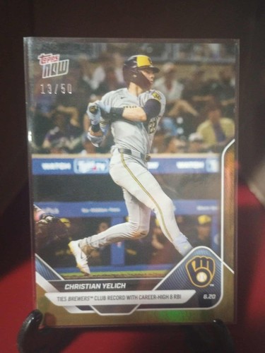 2025 Topps Now 328 Christian Yelich