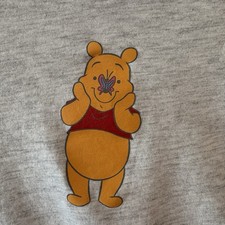 Disney Winnie The Pooh Children s Short Sleeve Gray With Logo Official 10/12 S