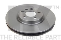 2X NK Bremsscheibe 209942 FüR CitroËN Fiat Lancia Peugeot
