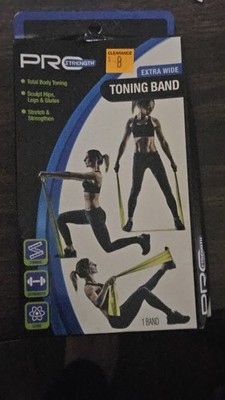 2 Packs Of Pro Strength Resistance Band Set 3 Pack Light, Medium, Heavy 