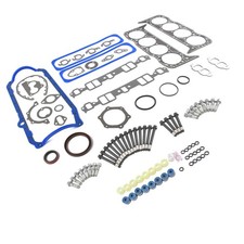 Full Head Intake Gasket Set Bolts For Chevy Sbc 5.7l V8 Engine 1987-1996 Vin-k