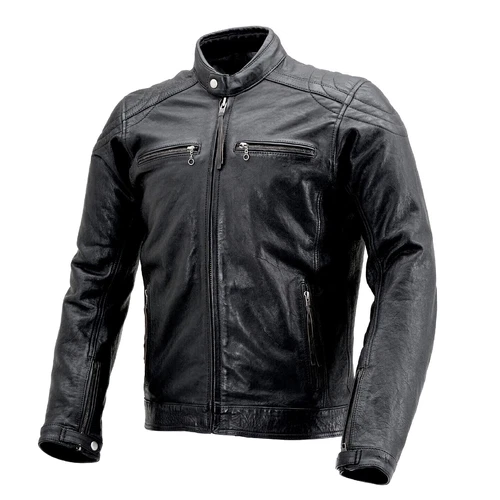 Daytona Motorcycle Leather Jacket Genuine Leather (Waxed) Spring/Autumn Cafe Ri_