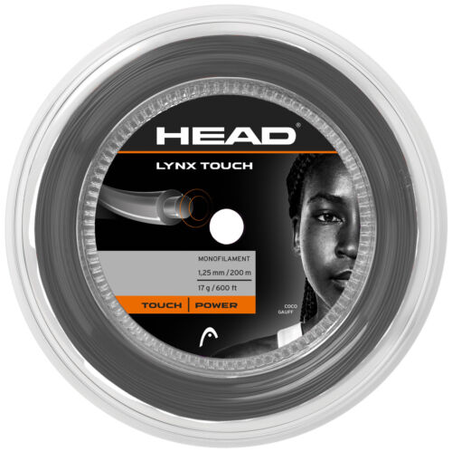 HEAD Lynx Touch ( 200m Rolle ) transparent black 1,30 mm (0,67 EUR/m) - Afbeelding 1 van 1