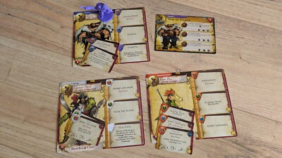 Rum & Bones Mercenaries Promos Set #2 (nur 1 von 3 Helden+ Second Tide Material)