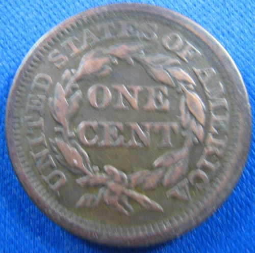 1850 MATRON HEAD LARGE CENT - Picture 2 of 2