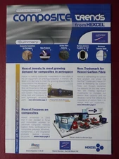 2007 COMPOSITES TRENDS HEEXCEL CARBON FIBER AEROSPACE COMPONENTS AIRBUS BOEING