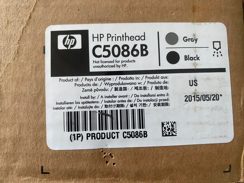 C5086B C5086Hp Original Schwarz Grau Druckkopf Druckkopf Neu
