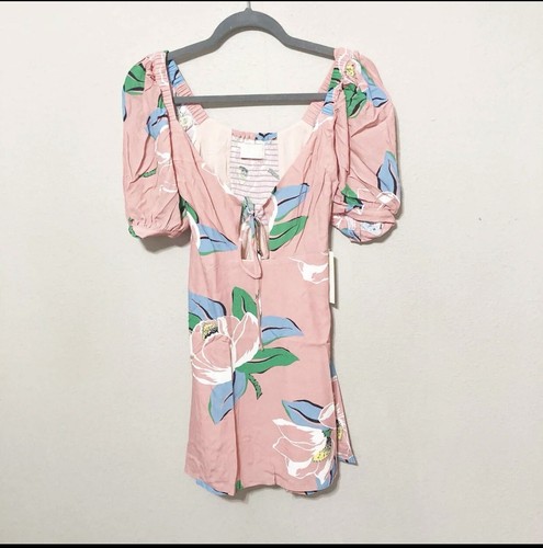 CAPULET Bernie Pink Floral Mini Dress - Picture 4 of 5