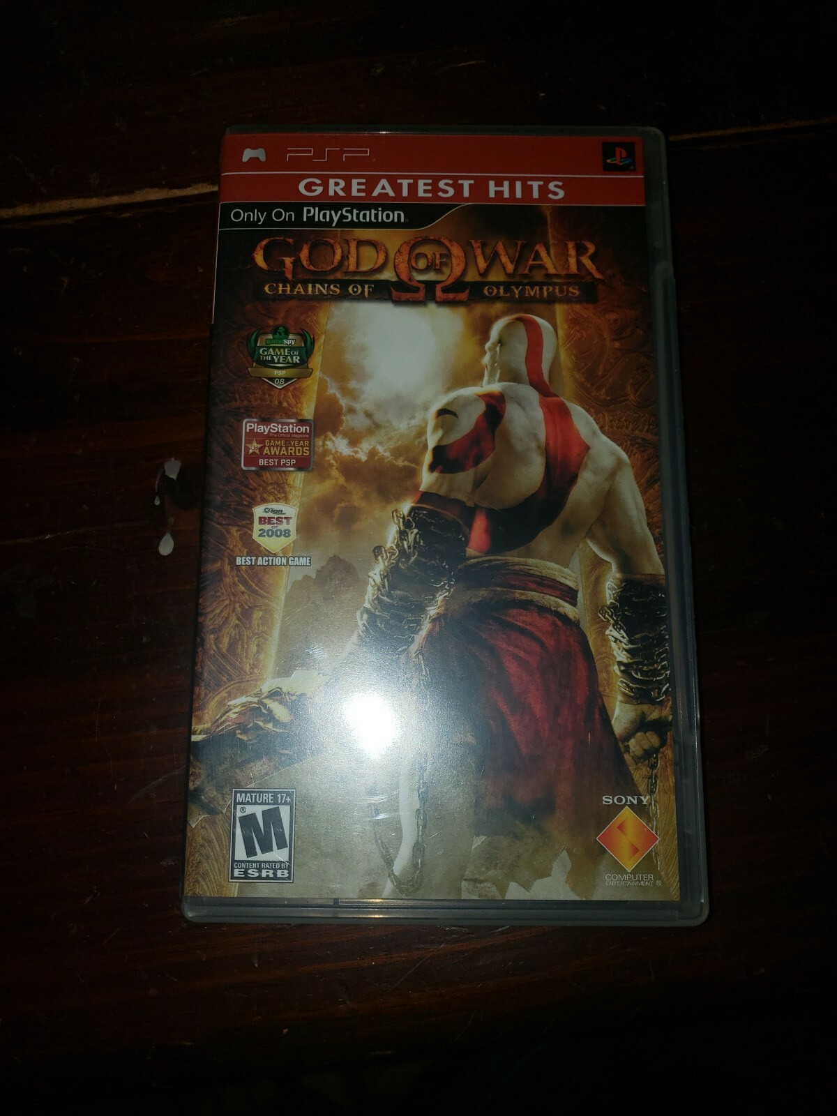 God Of War Chains Of Olympus Sony Psp 08 For Sale Online Ebay