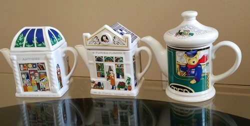  WADE ENGLAND ENGLISCHE TEEKANNEN KONVOLUT. - Bild 1 von 11