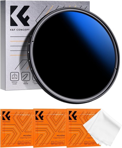 K&F Concept Variable ND2-ND2000 Neutral Density Filter 52/55/58/62/67/72/77/82mm - Picture 50 of 81