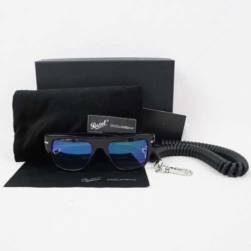 Persol x Dolce & Gabbana 3294-S 1162/BF Logo Eyeglass Frames In Black And White