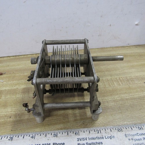 VARIABLE CAPACITOR TRANSMITTING 100 pF 16 to 105 pF HAM RADIO
