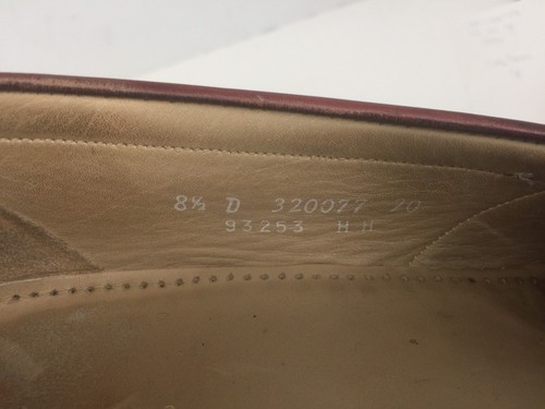 Men's Florsheim Imperial Quality Leather Cordovan Penny Loafers Size 8.5D - Picture 10 of 10