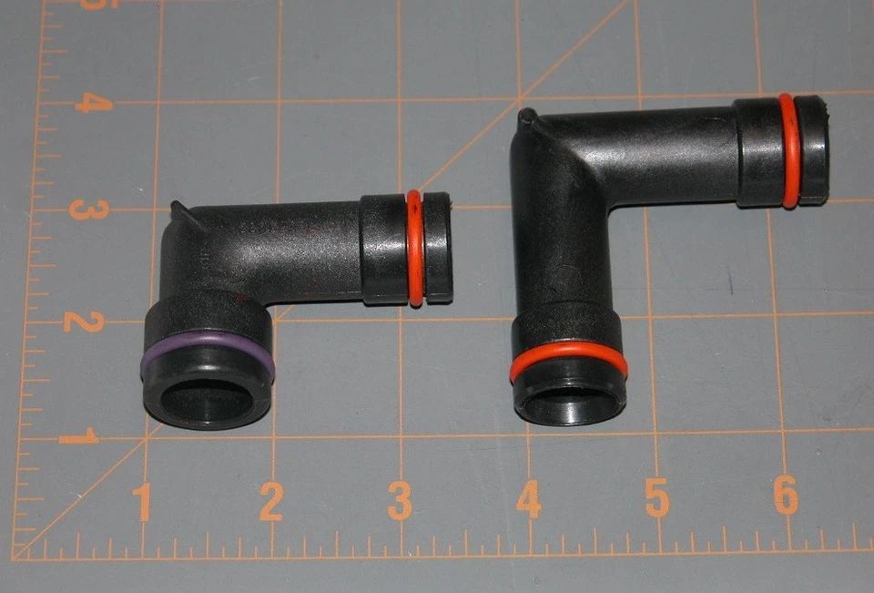 Novo GM Cotovelos de Desvio de Líquido de Refrigerante de Entrada Superior e Inferior para 95-02 Camaro Firebird 3,8L - Imagem 3 de 4