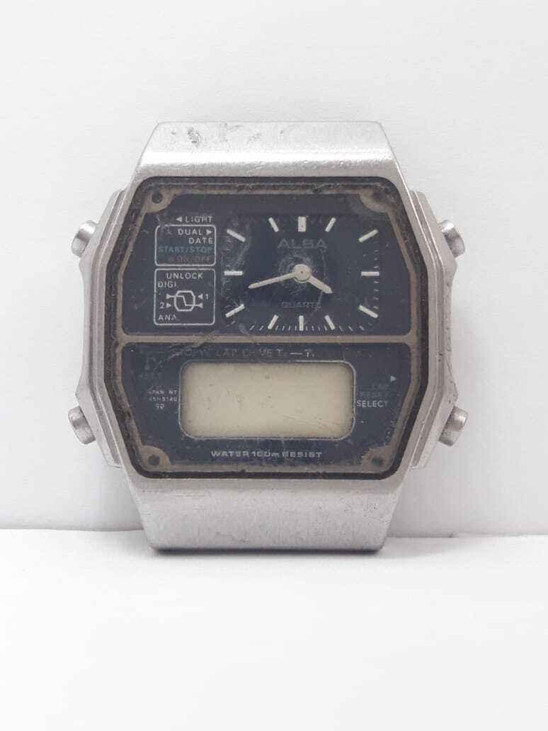 Seiko Alba Y651-511A Quartz Ana Digi Vintage Men's Watch For