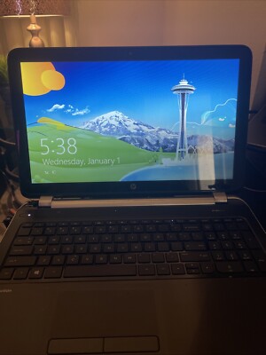 HP Protectsmart AR5B125 AMD A6-5200 APU 4GB RAM Win 8 touch screen 15  laptop