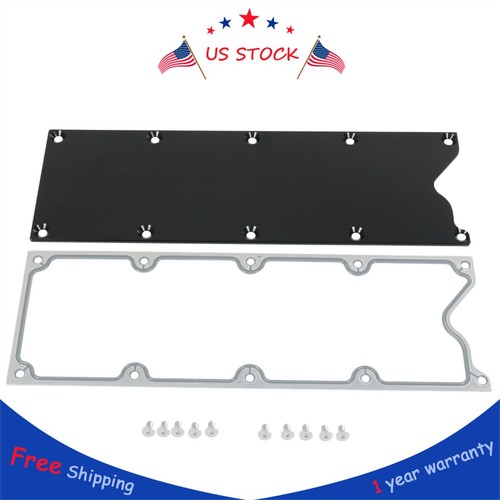 LS Gen 3 Low Profile Valley Pan Cover Plate w/Gasket & Seals For LSX LS1 LM7 LR4