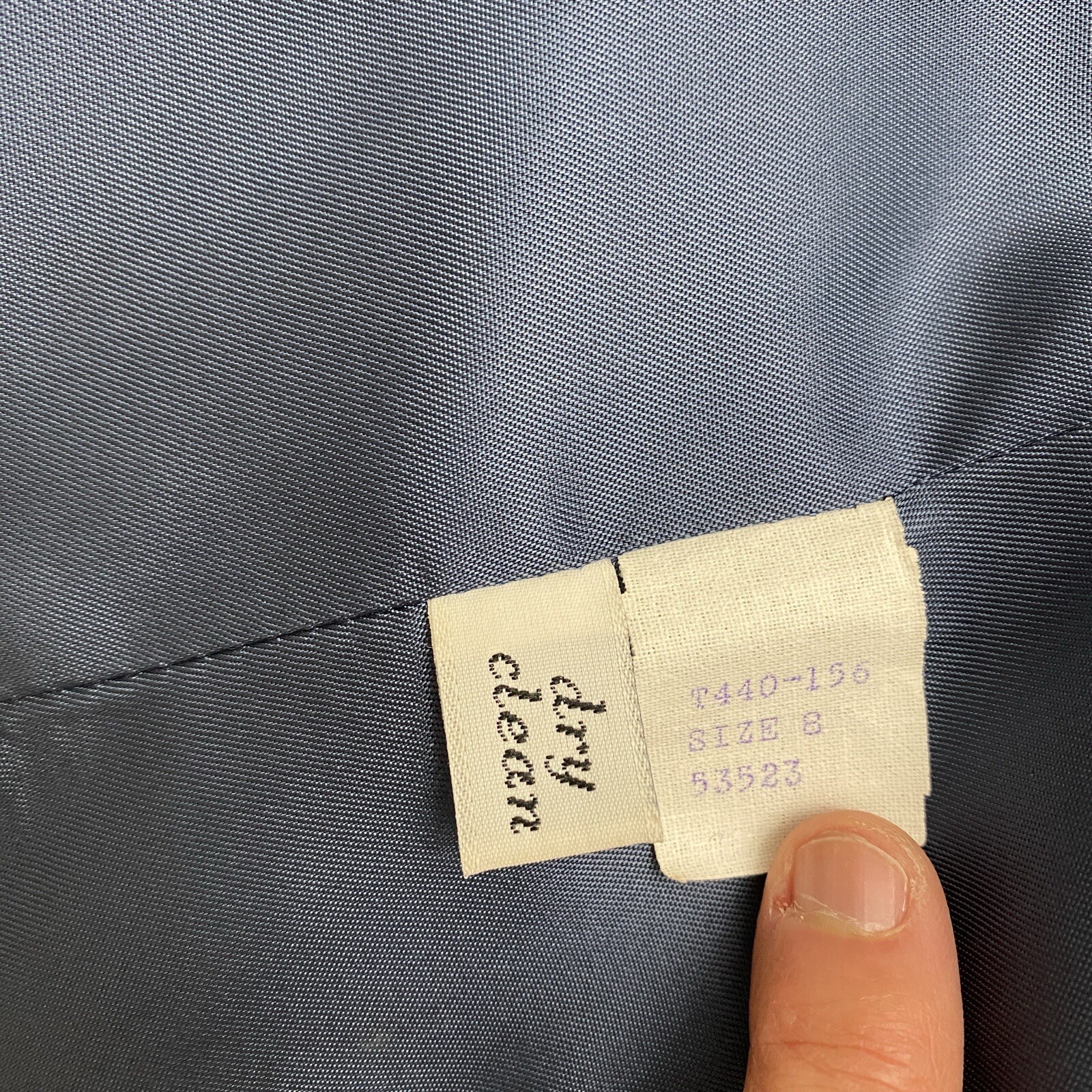 Vtg Pendleton Virgin Wool Blazer Jacket Blue Wome… - image 6