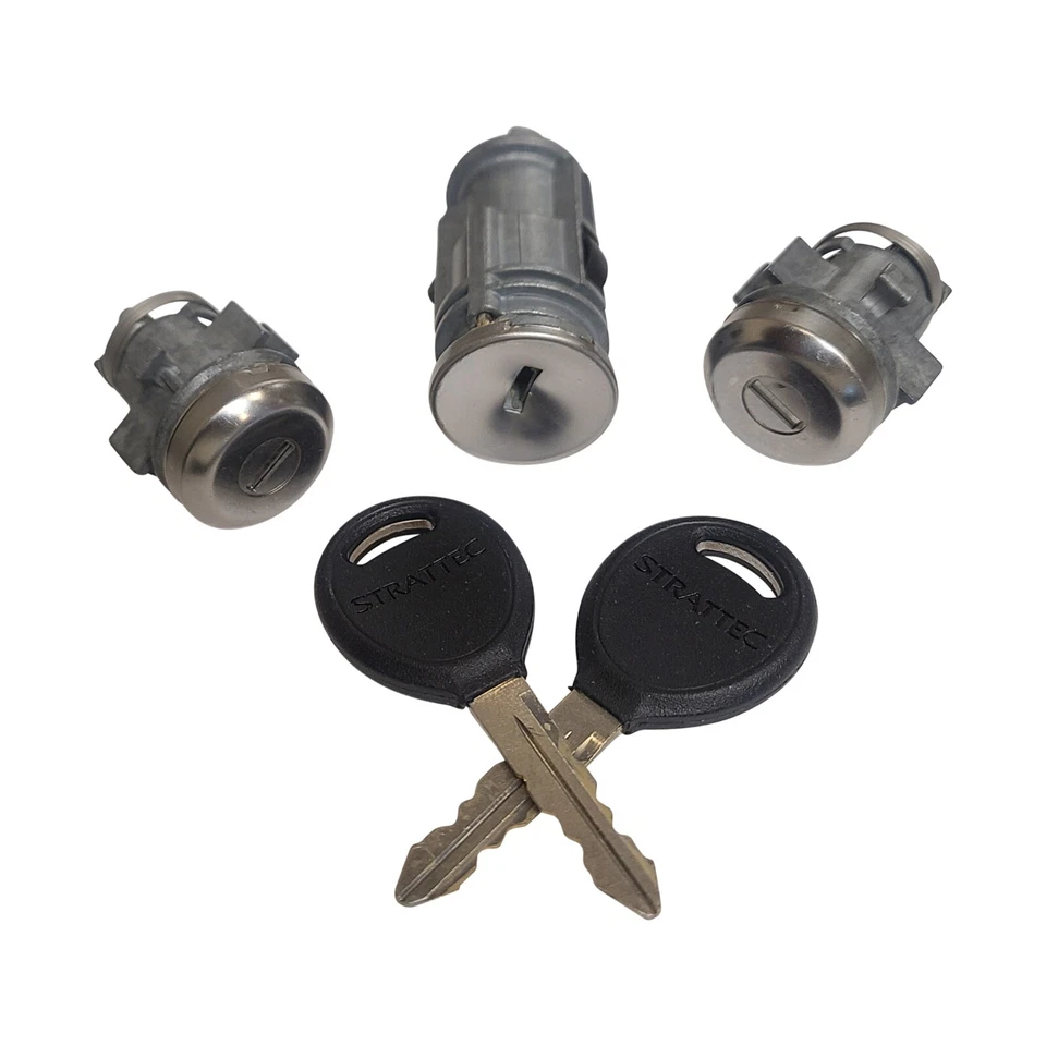 Новый цилиндр зажигания и дверной замок комплект для Chrysler Dodge Eagle 99-04 с 2 ключами - Изображение 3 из 4