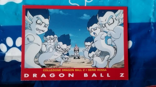 Carte Dragon Ball Z Serie Part 4 n° 35 card DBZ Panini Rouge red Rossa rare