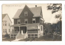 RPPC MAINE  REAL PHOTO POSTCARD  WOF DEERING MAINE REAL PHOTO POSTCARD