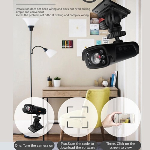 HD 1080P Mini Camera Smart Home Security Indoor Night Vision Camera Wireless