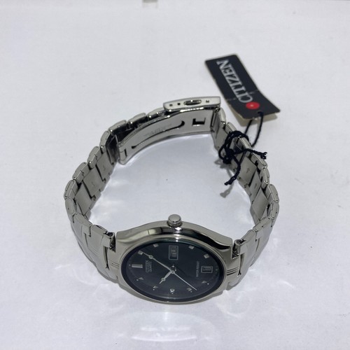 CITIZEN,MEDIUM,QUARTZ,BLACK DIAL,STEEL,DAY-DATE,WR,NEW OLD STOCK,FREE SHIPPING - 第 14/22 張圖片