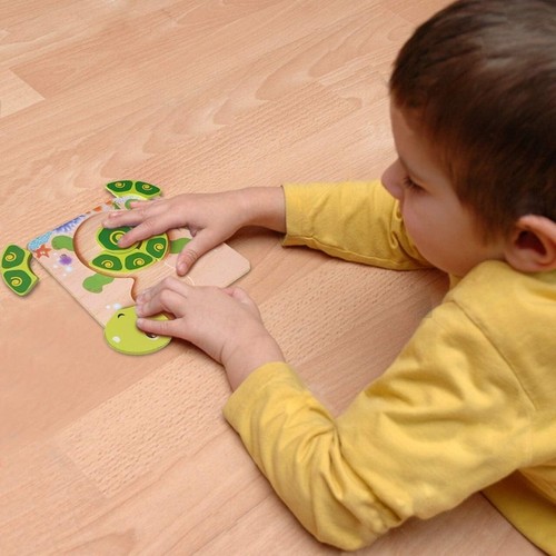 Wooden Puzzles for 1 2 3 Year Olds Baby Jigsaw - Kids Educational for Toddlers.. - Picture 2 of 5