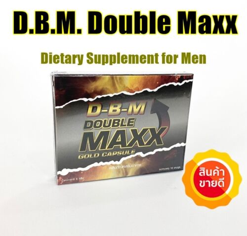 6x DBM Double Maxx Enhance prestazioni sessuali ingrandimento pene grande naturale - Foto 2 di 9