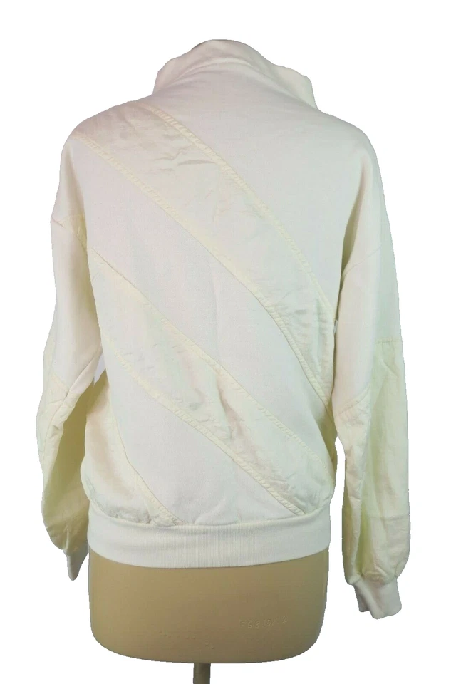 De Colección Años 80 PUMA Marfil Sin usar, en caja, Cortavientos Pista Para Hombres Chaqueta Sudadera Talla M Foto 2 de 4