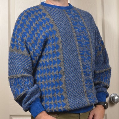 mens 80s sweaters