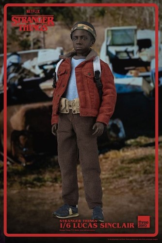 Stranger Things Figura 1/6 Lucas Sinclair 23 cm ThreeZero