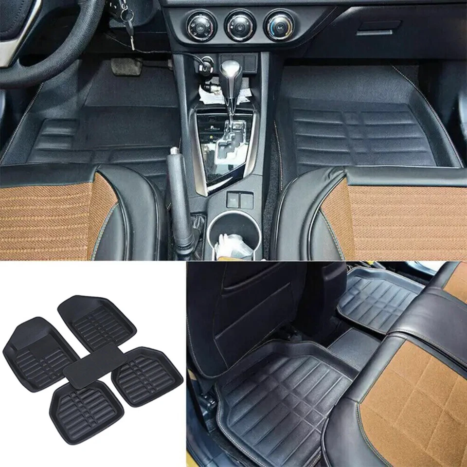 Juego de 5 alfombrillas de cuero para BMW para todo tipo de clima de alta resistencia Foto 2 de 4