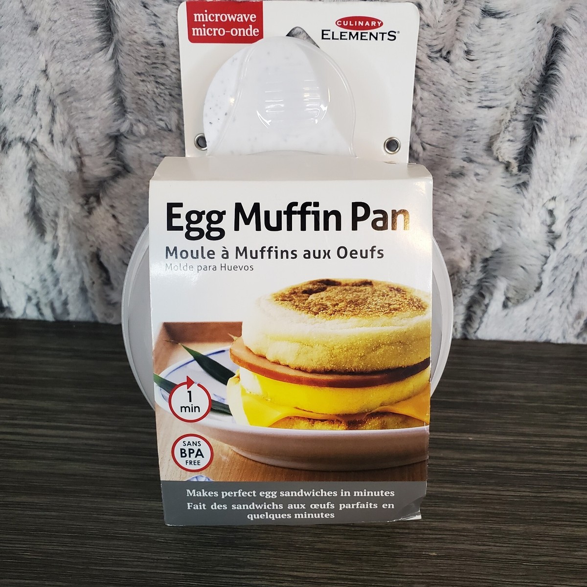 Microwave EGG MUFFIN PAN Culinary Elements by Goodliving Microwave EGG MUFFIN PAN Culinary Elements by Goodliving