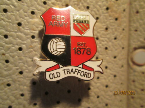MANCHESTER UNITED RED ARMY Old Trafford badge # 6
